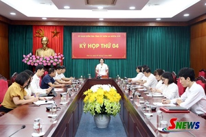 'Kỳ họp thứ 4 của Ủy ban Kiểm tra Tỉnh ủy