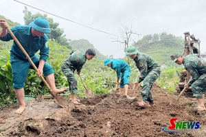'Khẩn trương xử lý hố sụt tại xã Phiêng Khoài