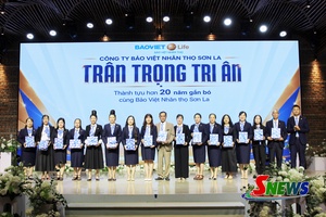 'Bảo Việt Nhân thọ Sơn La kỷ niệm 25 năm thành lập
