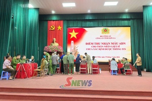 'Nỗ lực xác định danh tính các anh hùng liệt sĩ