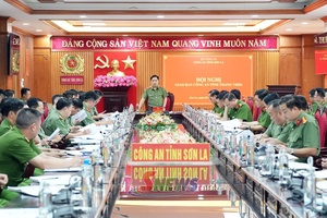 'Công an tỉnh Sơn La giao ban đánh giá kết quả công tác tháng 7