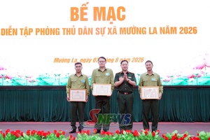 'Mường La tổ chức thành công diễn tập phòng thủ dân sự năm 2026