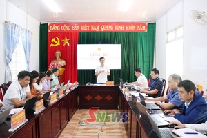 'Kiểm tra công tác cải cách hành chính tại xã Phiêng Cằm