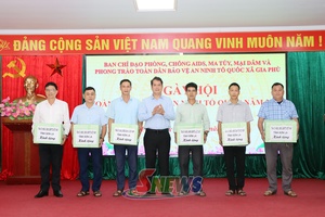 Ngày hội Toàn dân bảo vệ an ninh Tổ quốc tại xã Gia Phù