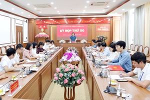 'Kỳ họp thứ 6, Ủy ban Kiểm tra Tỉnh ủy khóa XVI