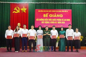 'Bồi dưỡng kiến thức quốc phòng và an ninh đối tượng 3