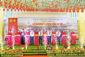 'Chiềng An khánh thành 3 công trình trường học