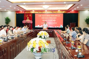 Đồng chí Chủ tịch UBND tỉnh tiếp công dân tháng 9/2026