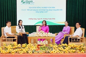 'Tọa đàm "Đổi mới sáng tạo và kỹ thuật ứng dụng trong phát triển nông nghiệp xanh"