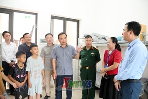 Phấn đấu hoàn thành các hạng mục trường biên giới Chiềng Khương, Phiêng Pằn trước 30/9