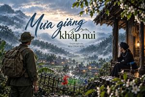 Mưa giăng khắp núi