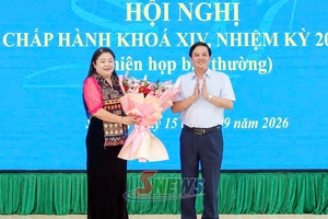 Nguyên Hiệu trưởng Trường Chính trị tỉnh được bầu giữ chức Chủ tịch Hội LHPN tỉnh Sơn La