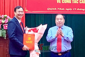 Bí thư Đảng ủy xã Mường Chiên được điều động giữ chức Bí thư Đảng ủy xã Quỳnh Nhai