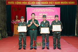 'Diễn tập chiến đấu phòng thủ xã Mường Bang năm 2026