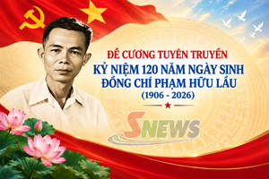 'KỶ NIỆM 120 NĂM NGÀY SINH ĐỒNG CHÍ PHẠM HỮU LẦU
(1906 - 2026)

