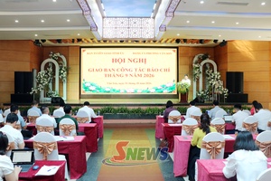 Hội nghị giao ban công tác báo chí tháng 9/2026