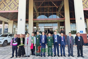 'Đoàn công tác tỉnh Sơn La dự Hội nghị tuyên truyền, phổ biến chính sách, pháp luật biên giới Việt Nam - Lào lần thứ hai