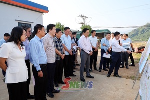Đoàn công tác Ủy ban Kinh tế và Tài chính của Quốc hội khảo sát Dự án cao tốc CT.03 tại Sơn La