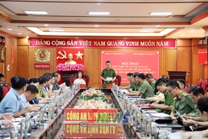 'Hội thảo góp ý các dự án luật do Bộ Công an chủ trì soạn thảo