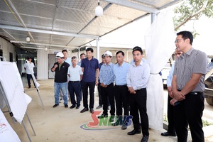 Đồng chí Phó Chủ tịch UBND tỉnh kiểm tra tiến độ các dự án giao thông trọng điểm