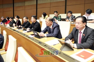 Đoàn đại biểu Quốc hội tỉnh Sơn La dự khai mạc Kỳ họp thứ Hai,  Quốc hội khóa XVI