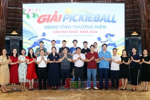 'Giải Pickleball HĐND tỉnh thường niên lần thứ nhất năm 2026