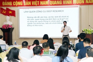 'Tập huấn nâng cao kỹ năng nghiệp vụ báo chí và ứng dụng AI trong truyền thông