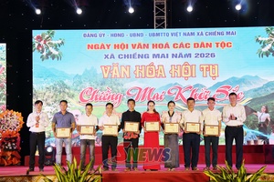'Bế mạc Ngày hội Văn hóa các dân tộc xã Chiềng Mai năm 2026