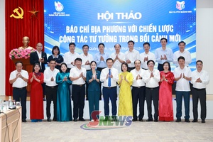 'Báo chí địa phương trước yêu cầu đổi mới công tác tư tưởng