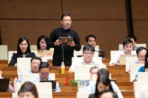 'Đoàn đại biểu Quốc hội tỉnh Sơn La  phát biểu thảo luận tại Hội trường