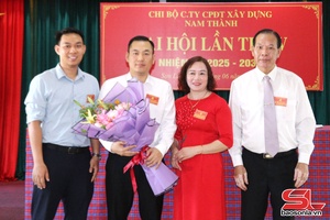 'Đại hội Chi bộ Công ty cổ phần ĐTXD Nam Thành nhiệm kỳ 2025-2030