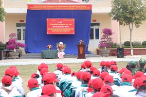Lễ kết nạp đội viên mới năm học 2022-2023