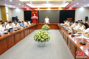 Thống nhất các nội dung tổ chức Lễ hội cà phê Sơn La lần thứ nhất năm 2023