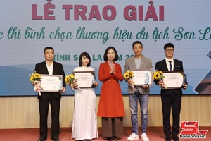 'Trao giải giải thưởng thương hiệu du lịch Sơn La năm 2024