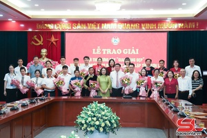 'Trao 16 giải thưởng cho đội thi trưng bày "Gian hàng đẹp"