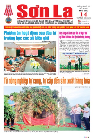 Báo Sơn La, thứ 6 ngày 14/11/2025