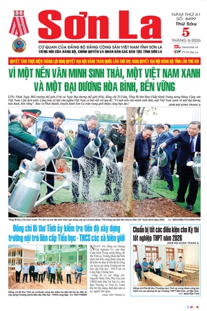 Báo Sơn La, thứ 6 ngày 5/6/2026