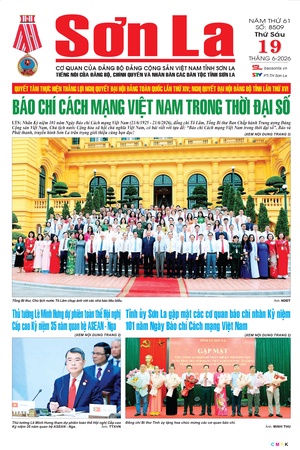 Báo Sơn La, thứ 6 ngày 19/6/2026