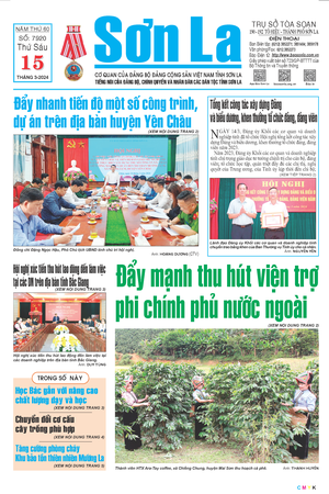 Báo Sơn La, thứ 6 ngày 15/3/2024
