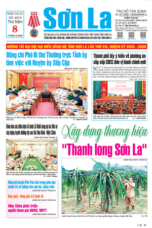 Báo Sơn La, thứ 5, ngày 8/5/2025