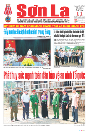 Báo Sơn La, thứ 2, ngày 11/8/2025