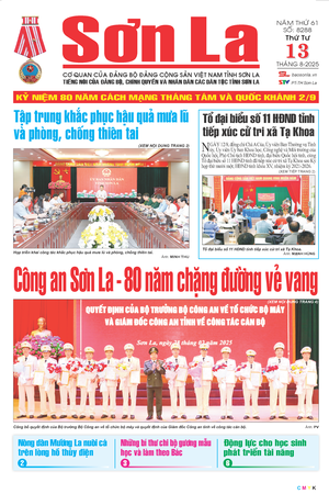 Báo Sơn La, thứ 4, ngày 13/8/2025