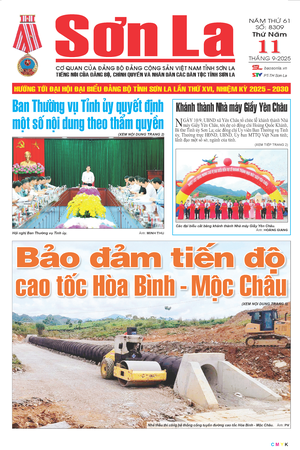 Báo Sơn La, thứ 5, ngày 11/9/2025