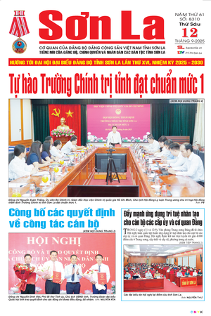 Báo Sơn La, thứ 6, ngày 12/9/2025