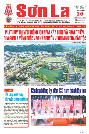 Báo Sơn La, thứ 6, ngày 10/10/2025
