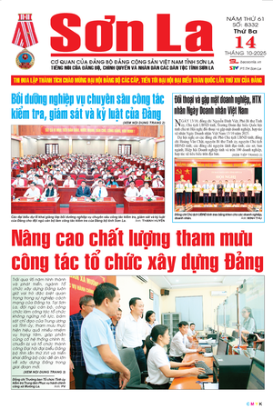 Báo Sơn La, thứ 3, ngày 14/10/2025