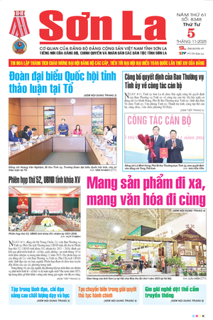 Báo Sơn La, thứ 4, ngày 5/11/2025