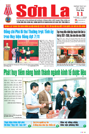 Báo Sơn La, thứ 3, ngày 11/11/2025