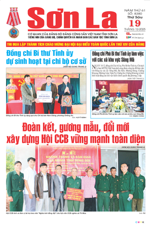 Báo Sơn La, thứ 6, ngày 19/12/2025