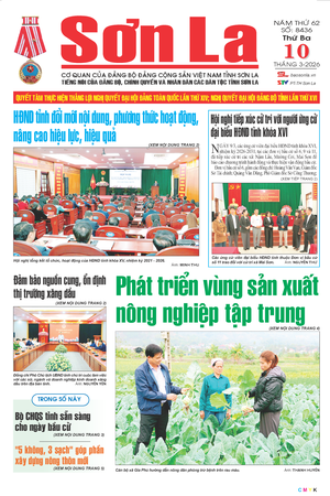 Báo Sơn La, thứ 3, ngày 10/3/2026
